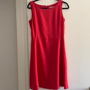 Banana republic A line dress in hot pinkish.  Size 4
